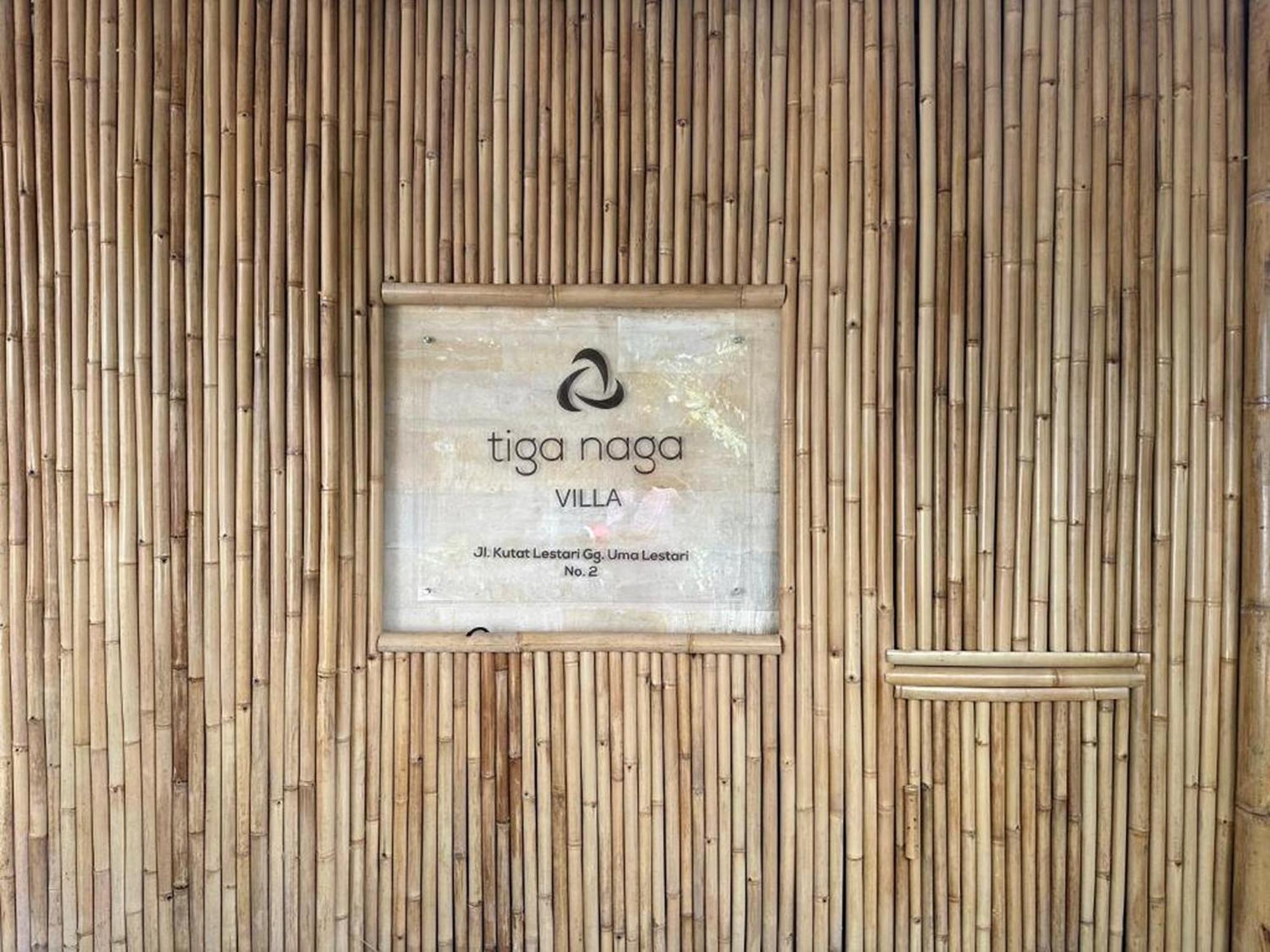 Tiga Naga Villa Denpasar Zewnętrze zdjęcie